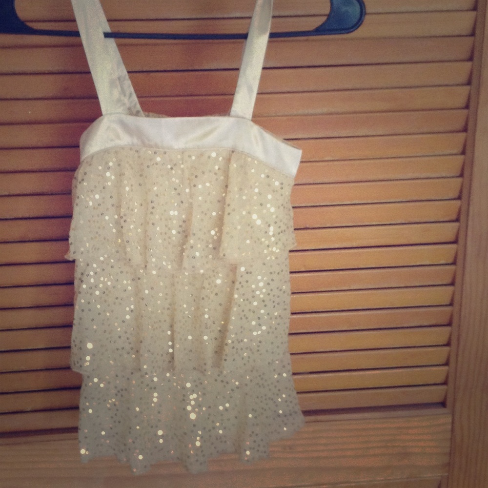 Dressy Tank Shirt lots of Glam